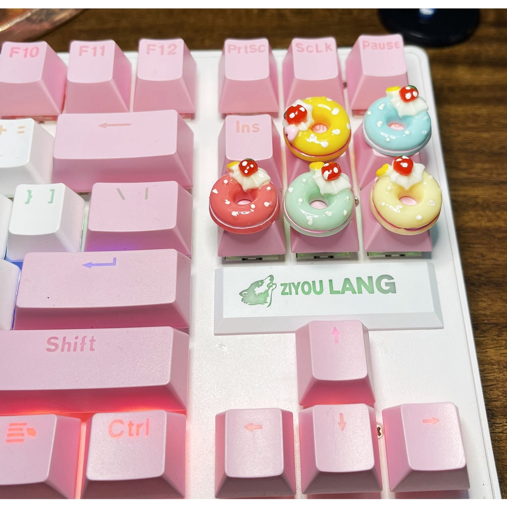 Keycap lẻ Donut ngọt ngào dễ thương làm quà tặng (005_CH)