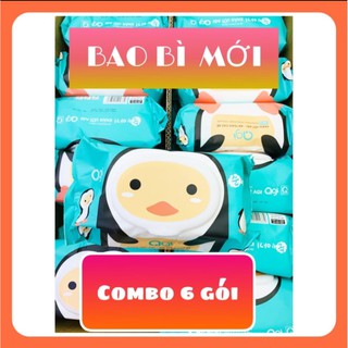 (ko kèm quà) combo 10 khăn ướt agi 100t/80t ( mẫu mới)