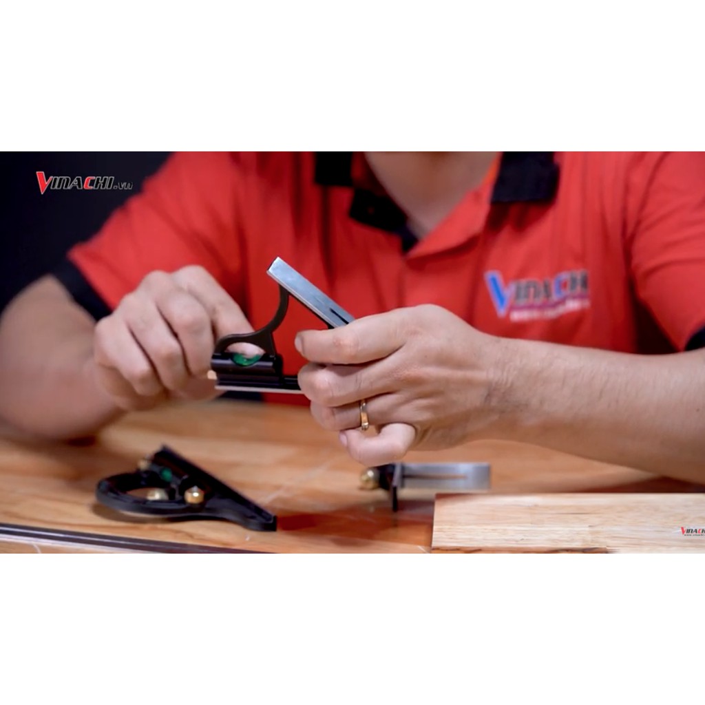 Thước đo góc đa năng ❤️ Thước ke góc vuông - Thước vuông - Thước eke