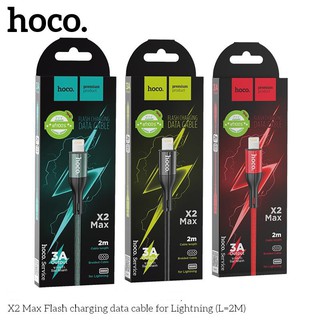 Cáp sạc nhanh và truyền data Hoco X2 Max Flash cổng Type-C Micro-USB QC3.0,max 3A,dài 1M/2M