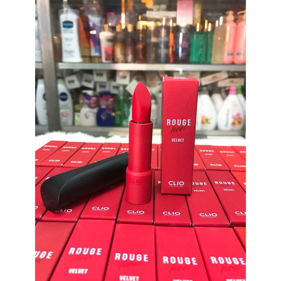 Son Thỏi Clio Rouge Heel Velvet 3.4g