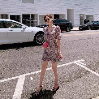 Đầm hoa phong cách Retro 2020 size S-XL