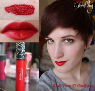 Set son & kẻ mắt Kat Von D Lip & Liner Trio