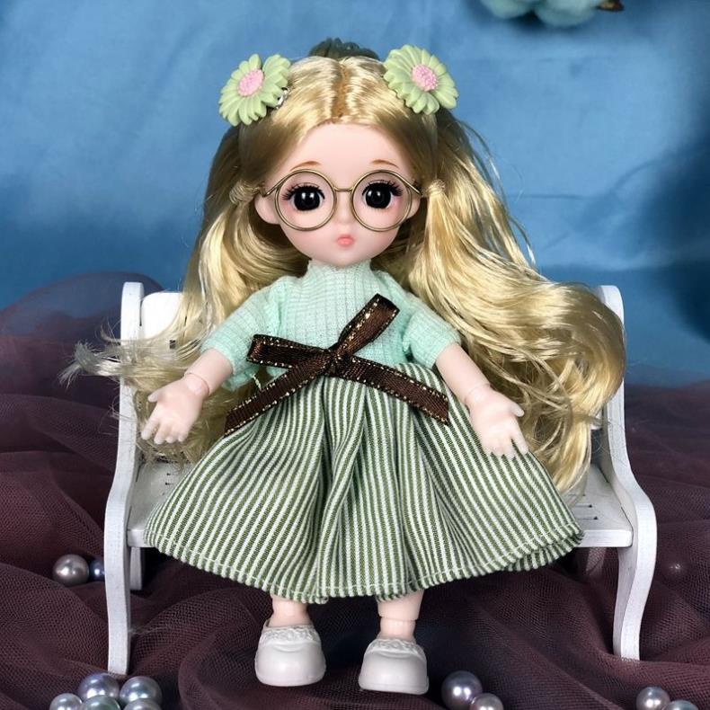Set 2 búp bê Barbie 17cm thiết kế xinh xắn (có bán lẻ)