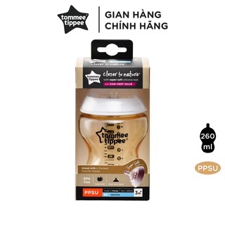 Bình sữa Tommee Tippee Closer to Nature PPSU 260ml