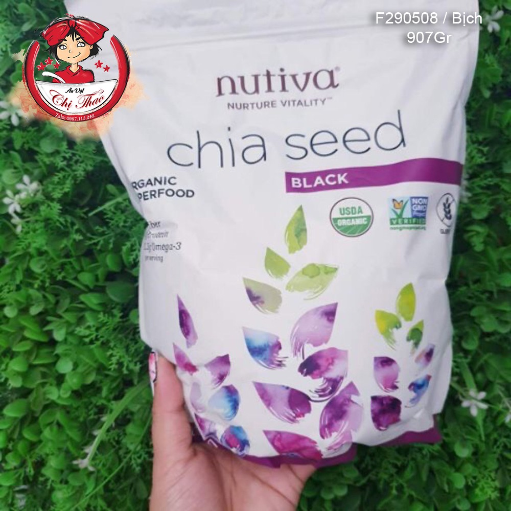 HẠT CHIA MỸ NUTIVA (907gr)