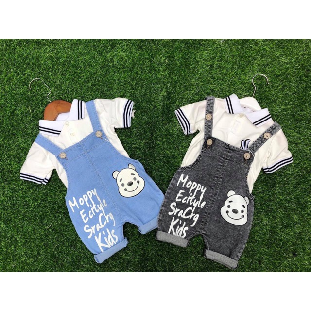Yếm ngố bò hàng chuẩn shop cho bé từ 8-18kg ( Hình Gấu)