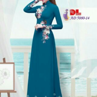 Vải áo dài in 3D bộ