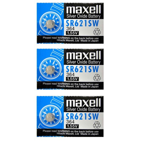 Pin nhật Maxell SR621SW SR621 621 364 AG1 LR621 chính hãng