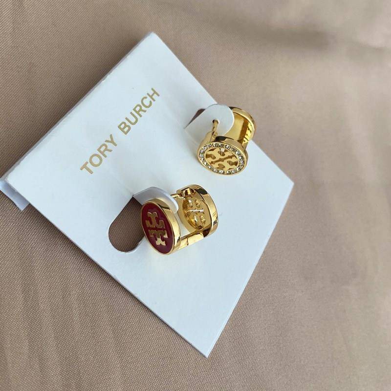 Bông tai, khuyên tai tory burch TB hai mặt CÁ TÍNH cho nữ