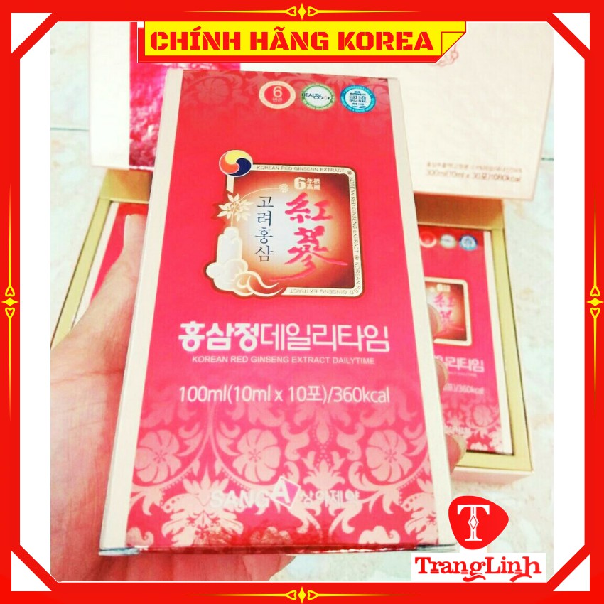 Nước hồng sâm SangA hàn quốc, hộp 30 gói - Hồng sâm hàn quốc Korea Red Ginseng - tranglinhkorea