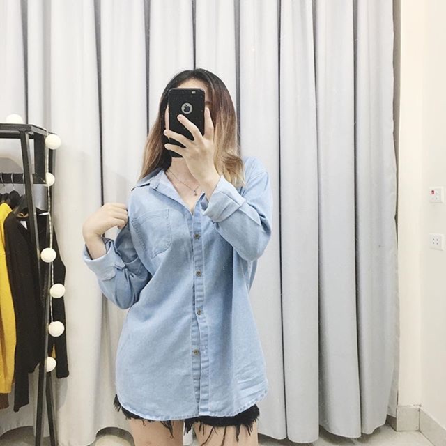 Sơ mi denim