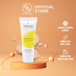 Kem Chống Nắng Cho Da Dầu Mụn IMAGE SKINCARE Kiềm Dầu Da Mặt Prevention+ Daily Matte Moisturizer SPF32+ 7g - Bliss