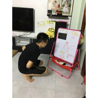 BẢNG VIẾT VẼ FLIPCHAT 2 MẶT CHO BÉ