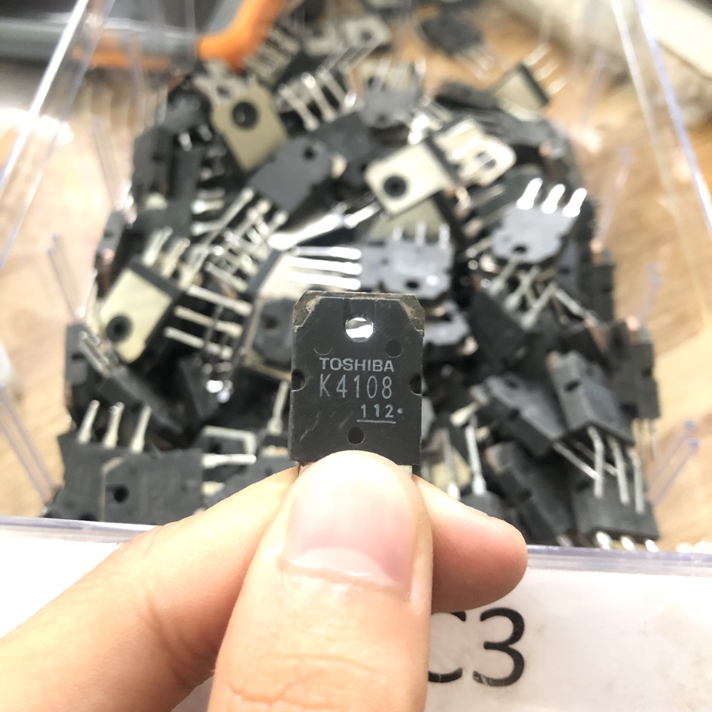MOSFET K4108 20A-500V tháo máy chất lượng cao.