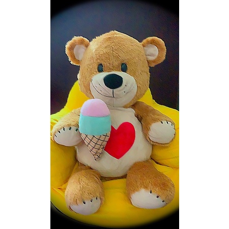 SALE Gấu Bông gấu trái tim Boof Suzy’s zoo tem Sega Nhật 55cm thú nhồi bông đồ chơi lông mềm mịn mượt teddy bear Disney