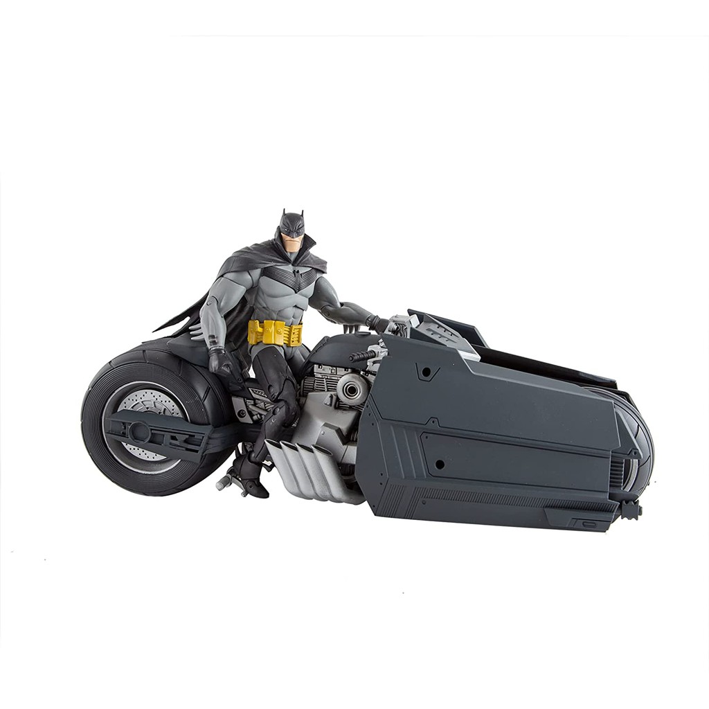 Mô hình McFarlane 🦇 DC Multiverse 7-inch 🦇  Batcycle - Batman White Knight