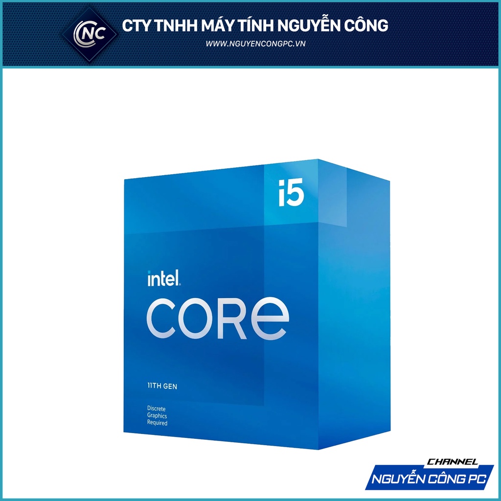 CPU Intel Core i511400F (6 Nhân 12 Luồng | Up To 4.4GHz | 12M Cache | 65W)