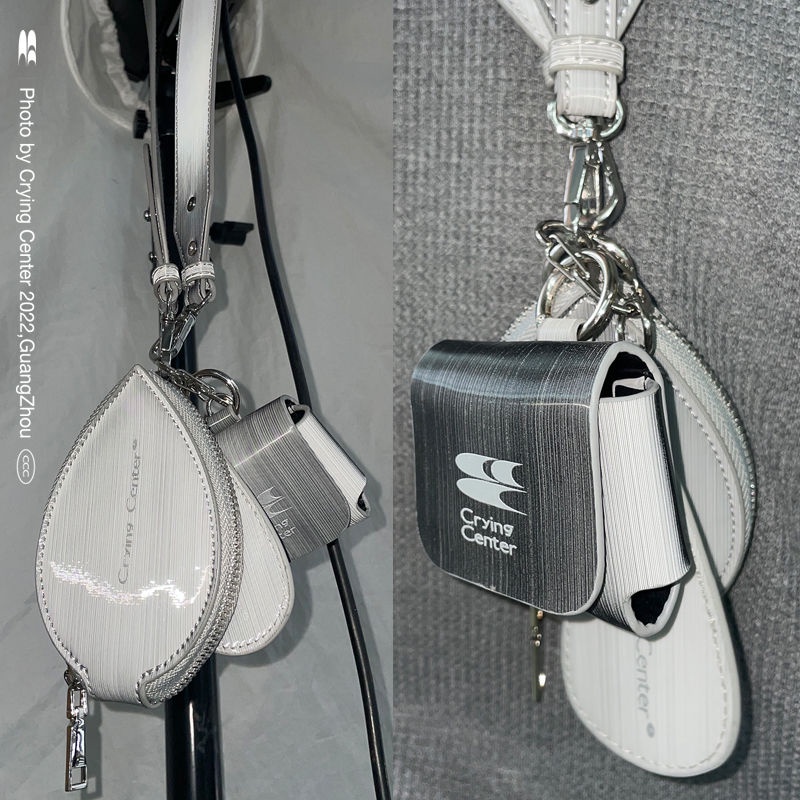 Ví Đựng Tai Nghe / Tiền Xu Màu Gradient Phong Cách Punk