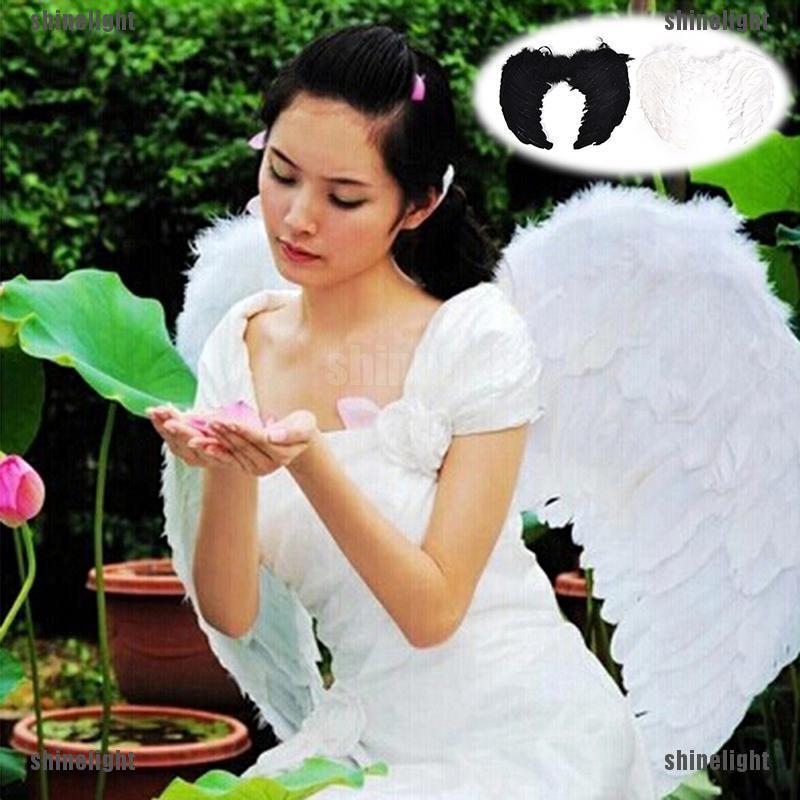 Cánh Lông Vũ Hóa Trang halloween Sang Trọng