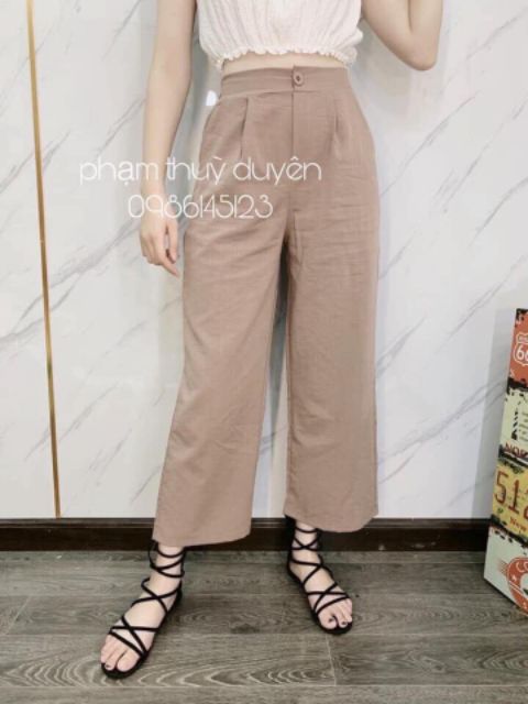 Quần Sớ Suông Chất Đũi Cao Cấp Dày Đẹp.