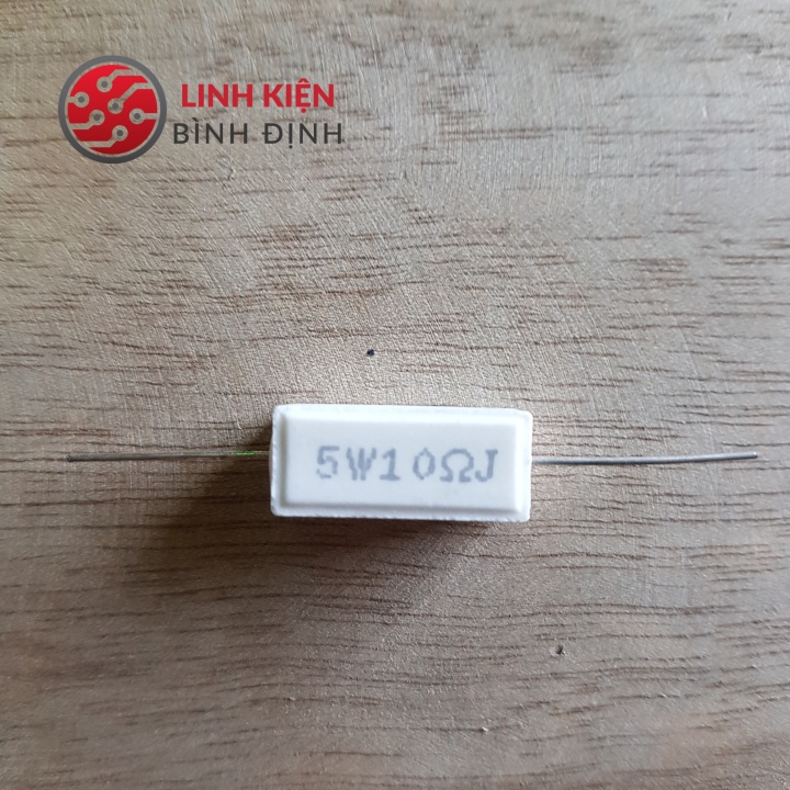Điện trở sứ 10r 5W