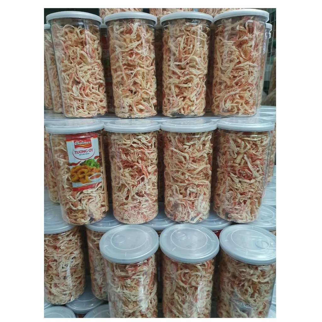 [SIÊU NGON, RẺ] 💥 Mực xé sợi hấp nước dừa hộp 250 Gram | BigBuy360 - bigbuy360.vn