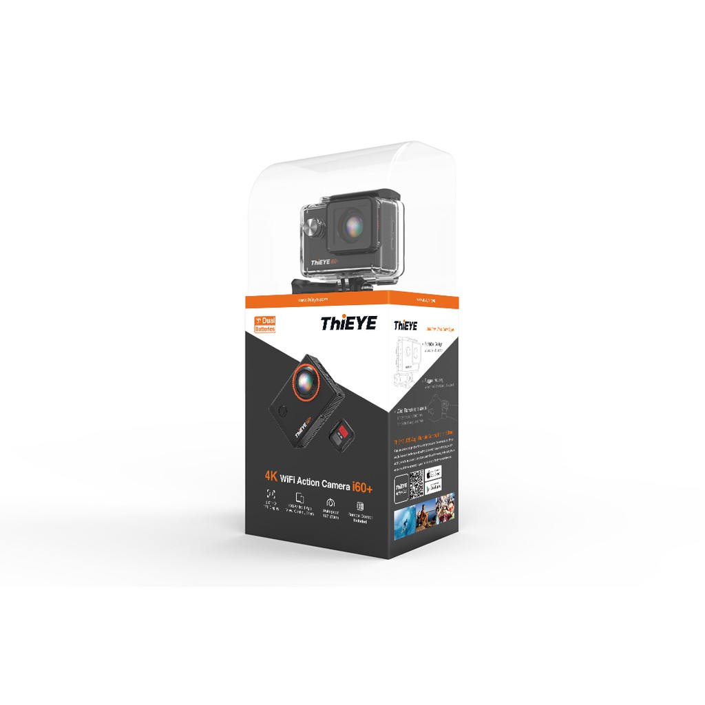 Action Camera i60+ đầy đủ phụ kiện - Hàng chính hãng ThiEYE | BigBuy360 - bigbuy360.vn