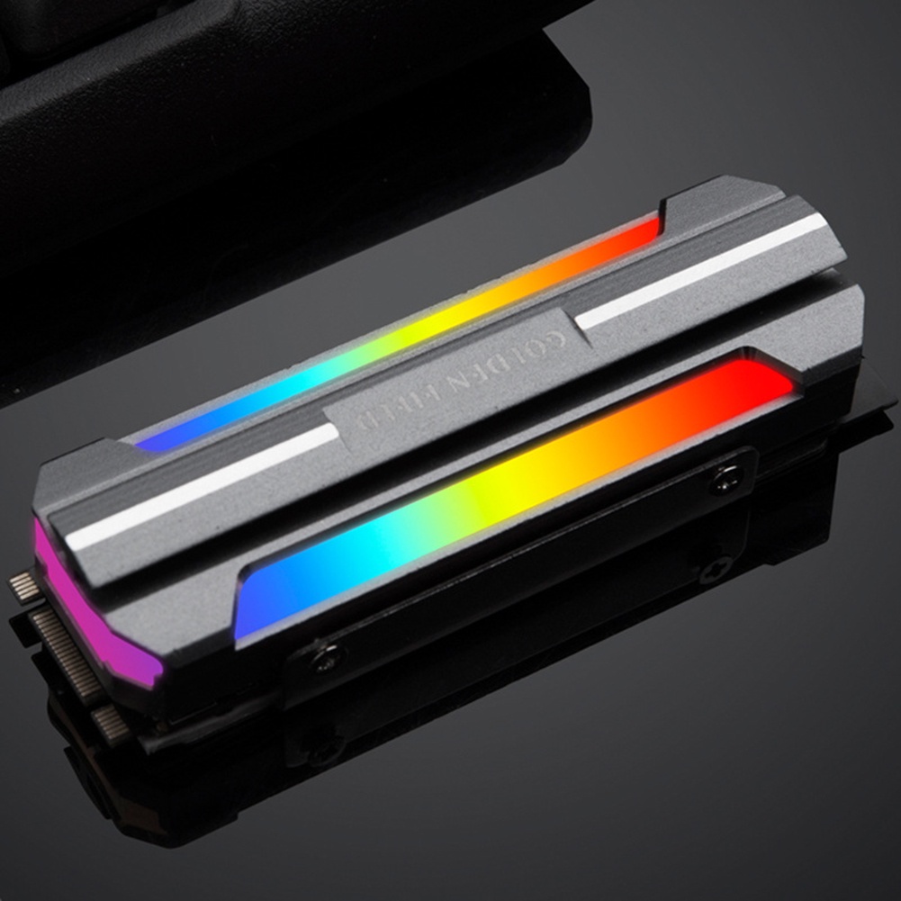 Bộ Tản Nhiệt Bằng Nhôm ARGB Dành Cho Ổ Đĩa Cứng M.2 2280 SSD | BigBuy360 - bigbuy360.vn