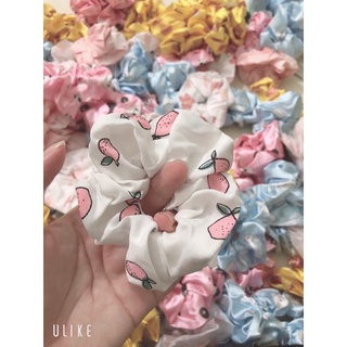 Dây Buộc Tóc Scrunchies (Scrunchies Quả Chanh)