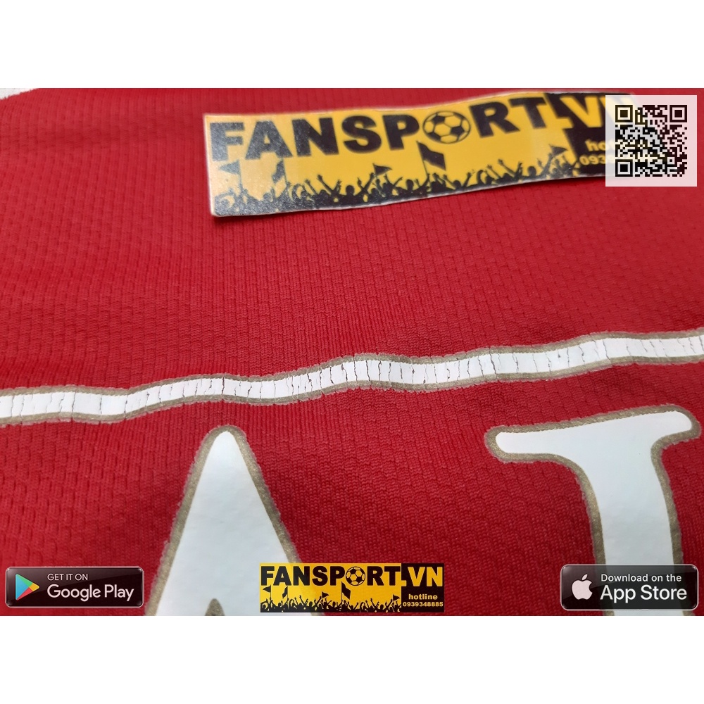 Áo đấu bóng đá Manchester United 2006-2007 home shirt jersey red 146814 Nike