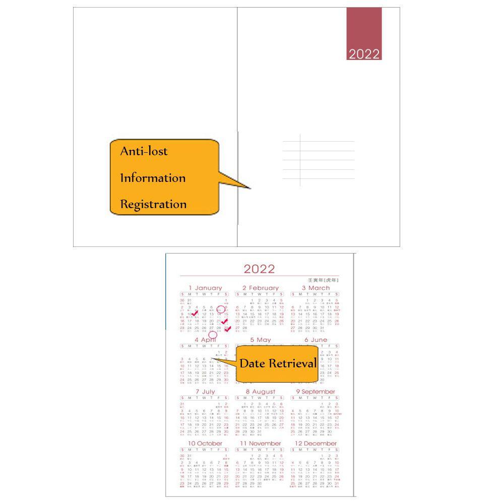 PISTA Lịch 2022 Dùng Lên Kế Hoạch Tiện Dụng