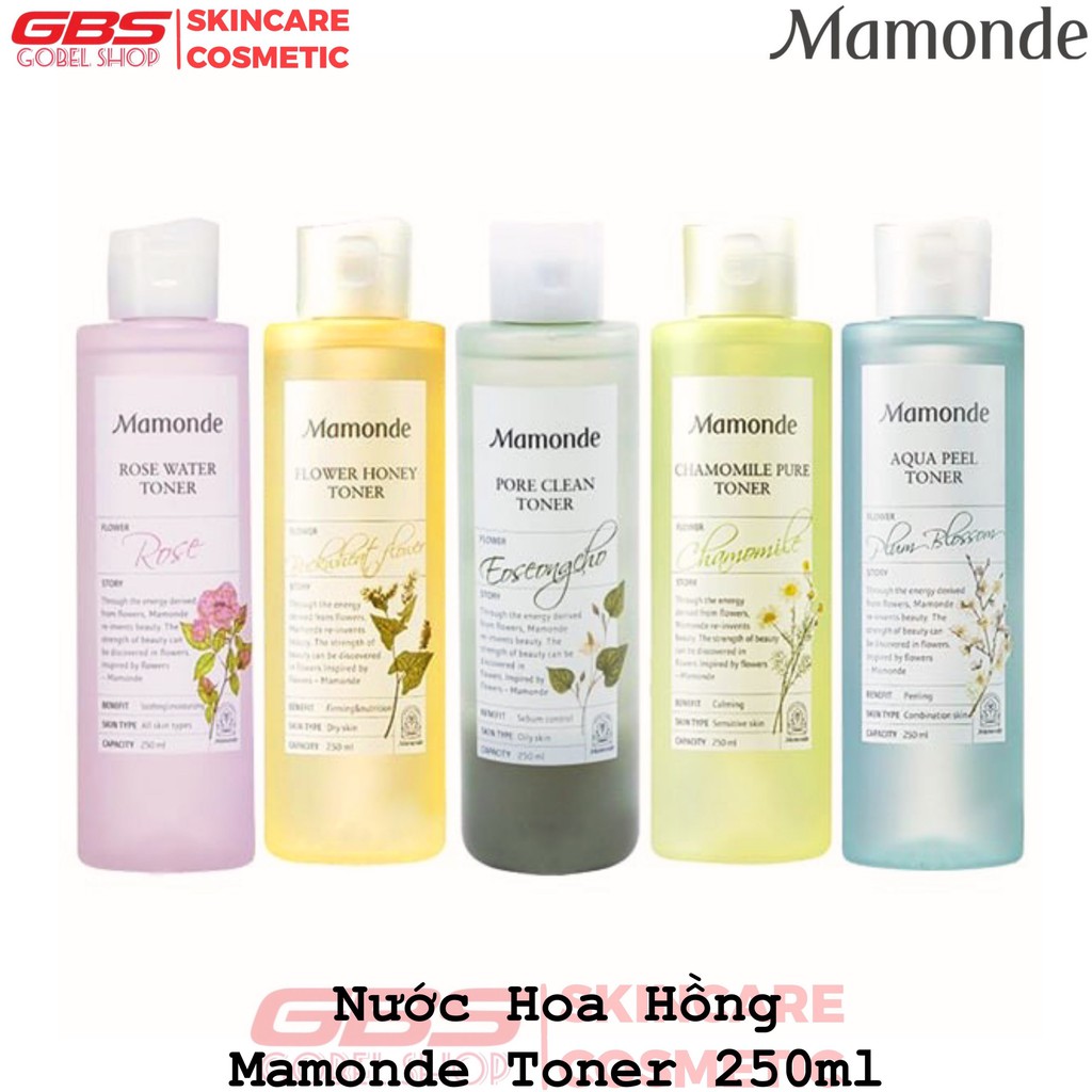 Nước Hoa Hồng Mamonde Water Toner 250ml