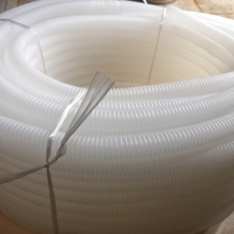 1 cuộn ống ruột gà thoát nước máy lạnh điều hoà 50 mét phi 16 phi 20