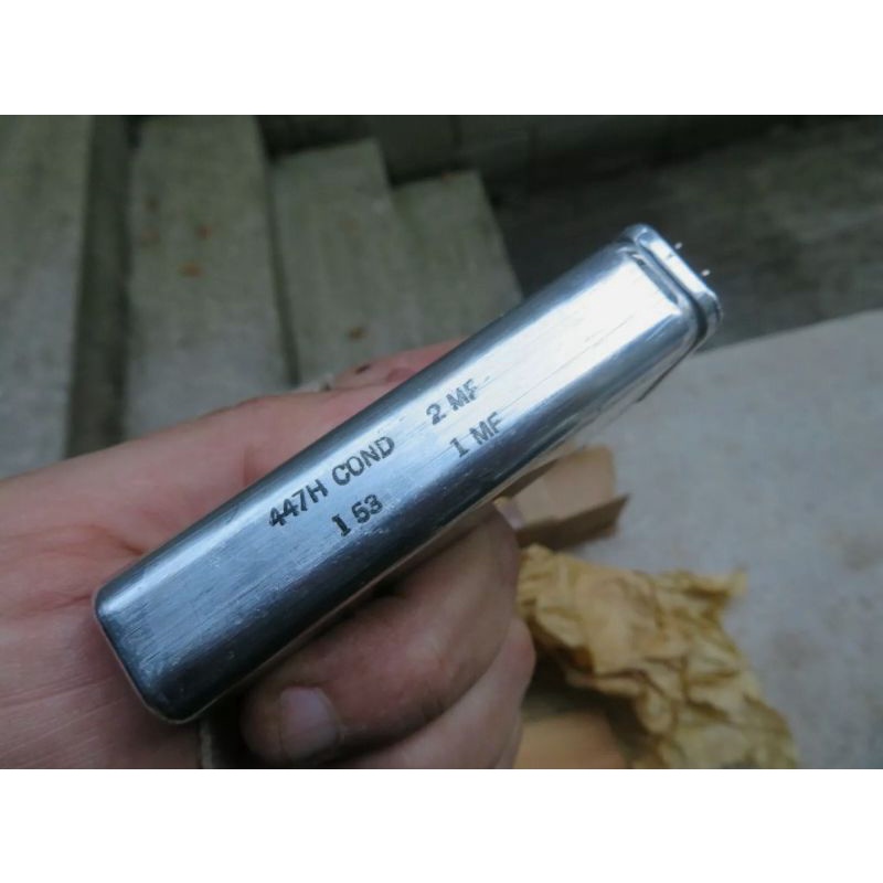 Tụ dầu western electric nos 2uf+1uf