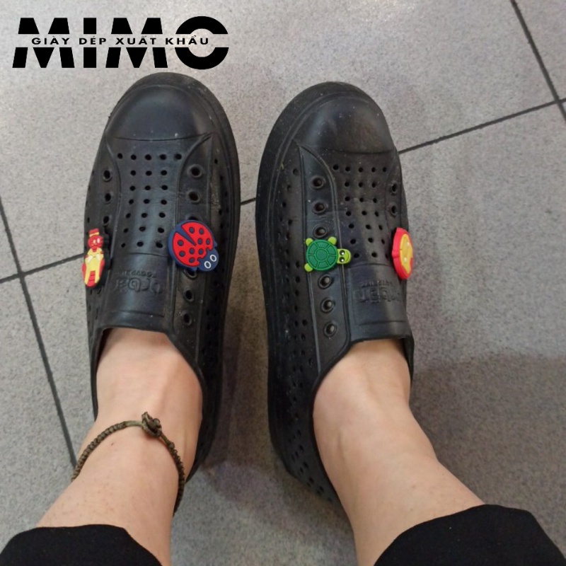 [Tặng 10 jibit] - Giày Orban, giày nhựa đi mưa cực êm mềm nhẹ, thoáng khí, chống trơn trượt cho nam nữ