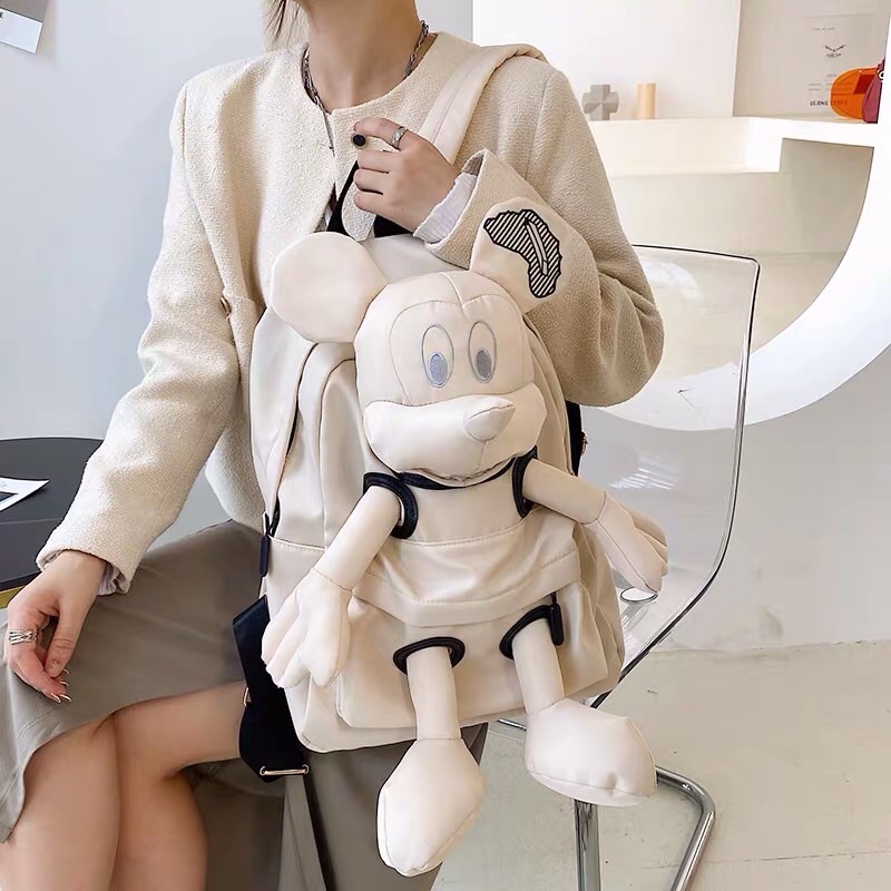 Cặp sách đi học, Balo thời trang Mickey nhiều màu sắc