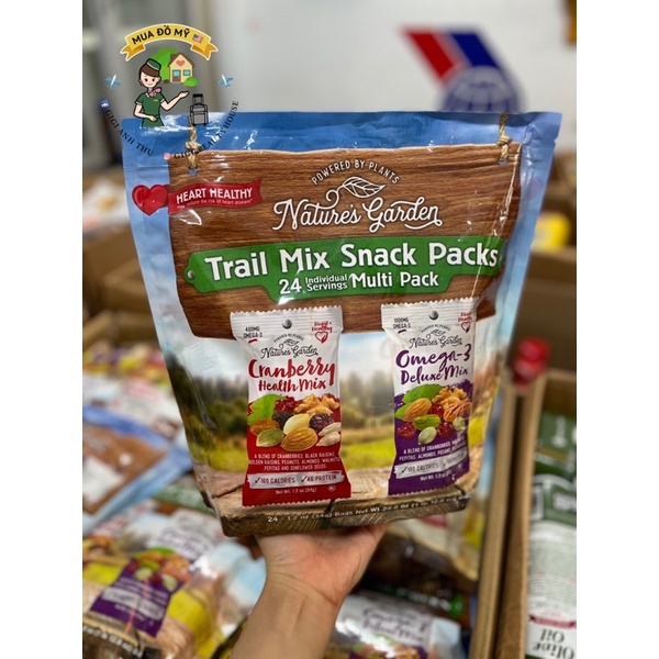 Hạt tổng hợp Trail mix snack nature garden