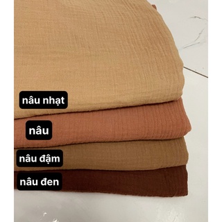 vải xô muslin mềm mịn