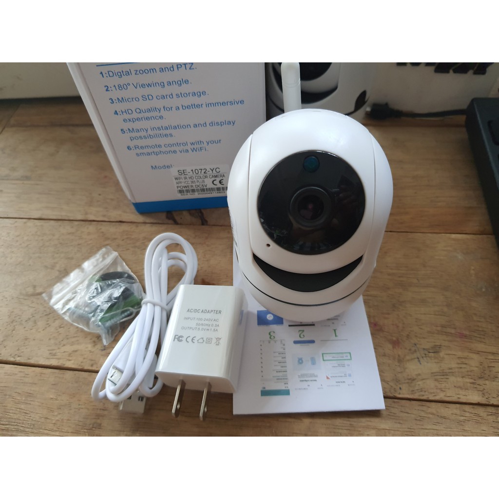 CAMERA IP WIFI YCC365 PLUS