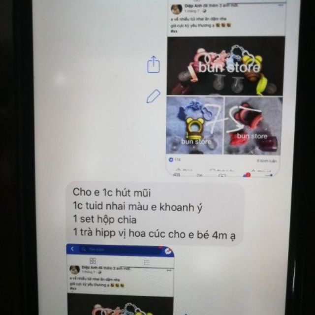Combo thùy nga