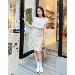 MINX - Chân Váy Eden Split Midi Skirt