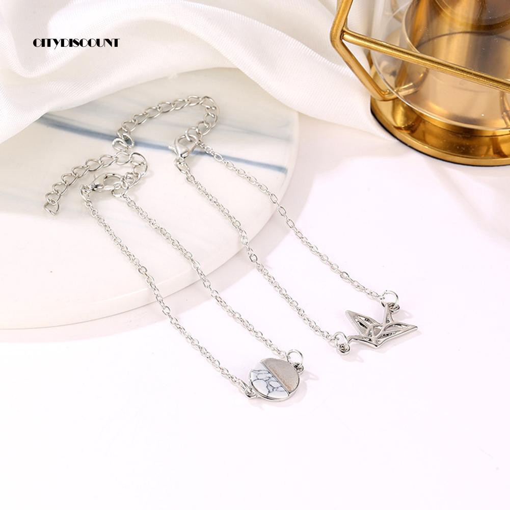 Bộ 2 vòng tay hợp kim đính trang trí nhiều kiểu dáng | BigBuy360 - bigbuy360.vn