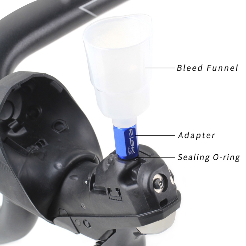 Phễu Nối Thay Dầu Phanh Đĩa Bằng Hợp Kim Nhôm Cho Xe Đạp Leo Núi