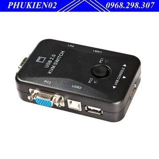 Bộ chia KVM USB từ 1 ra 2 MT- VIKI