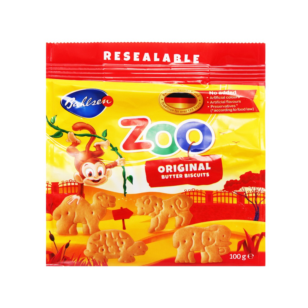Bánh quy bơ Bahlsen Zoo