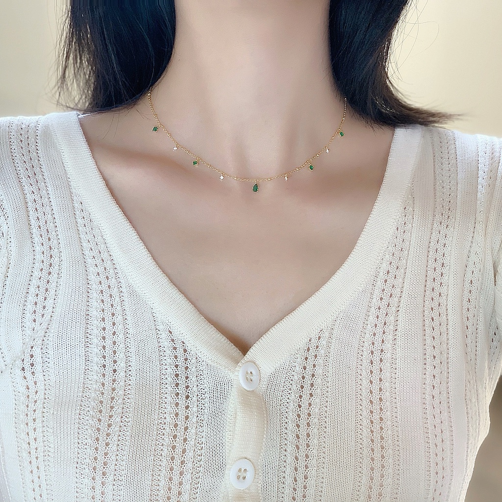 Vòng Cổ Choker Đính Đá Thời Trang Dành Cho Nữ