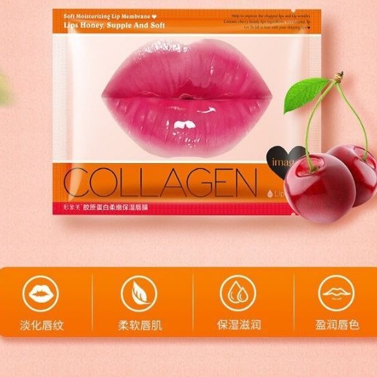 (Hàng Mới Về) Mặt Nạ Môi Images Chiết Xuất Cherry Collagen / Mặt Nạ Môi | BigBuy360 - bigbuy360.vn