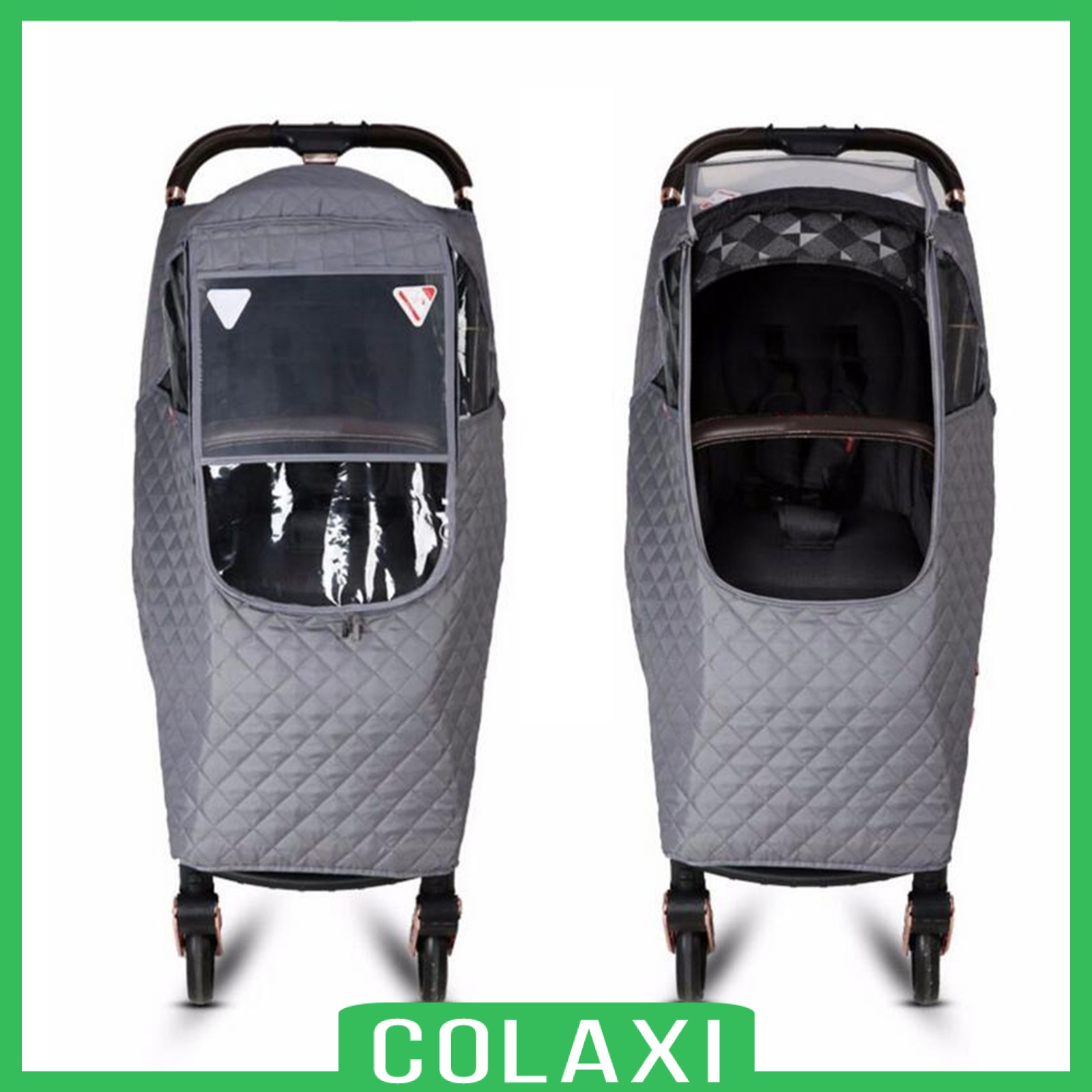 [COLAXI] Winter Thicken Stroller Rain Cover Dustproof Protector Breathable for Pram