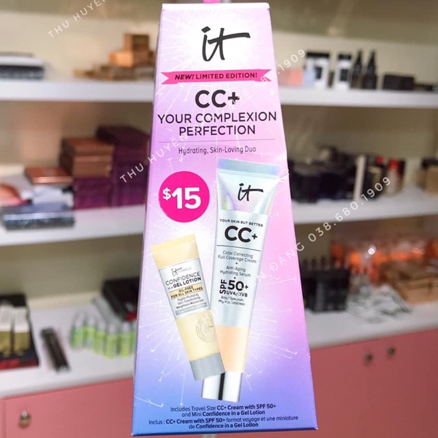 Set trang điểm It Cosmetics CC+ Your Complexion Perfection